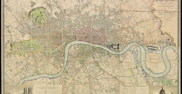 Chelsea England Map Fascinating 1830 Map Shows How Vast Swathes Of the Capital