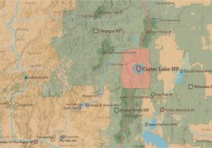 Chemult oregon Map oregon State Parks Federal Lands Map 24×36 Poster Best Maps Ever