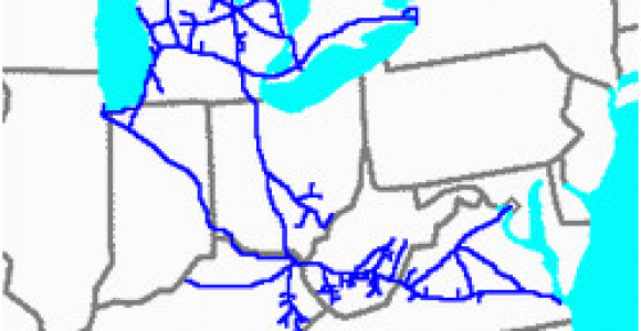 Chesapeake and Ohio Railroad Map Chesapeake and Ohio Railway Wikipedia