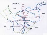 Cheshire Map Of England Deep History Of Cheshire