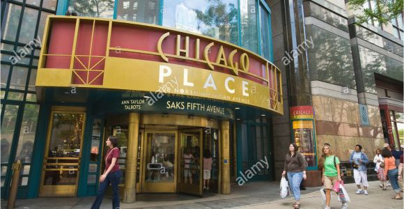 Chicago Michigan Avenue Shopping Map Shopping Mall Chicago Stock Photos Shopping Mall Chicago Stock