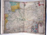 Chichester England Map atlas Of the Counties Of England and Wales Sponsored by T