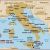 Cinque Terre On Map Of Italy Map Of Italy