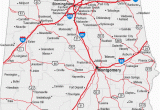 Cities In Georgia Map Map Of Alabama Cities Alabama Road Map