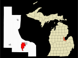 Cities In Michigan Map Datei Bay County Michigan Incorporated and Unincorporated areas Bay
