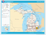 Cities In Michigan Map Datei Map Of Michigan Na Png Boarische Wikipedia