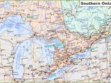 Cities In Ontario Canada Map Map Of southern Ontario
