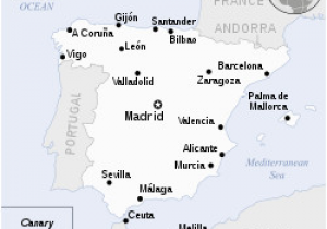 Cities In Spain Map Spain Wikipedia