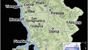 Cities In Tuscany Italy Map Tuscany Map Map Of Tuscany Italy