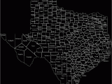 City and County Map Of Texas Map Of Texas Black and White Sitedesignco Net