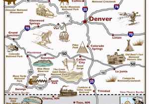 City Map Of Colorado Springs Map Of Colorado towns Maps Directions