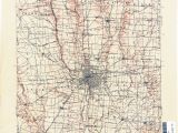 City Map Of Columbus Ohio Ohio Historical topographic Maps Perry Castaa Eda Map Collection