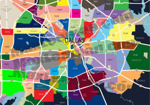 City Map Of Dallas Texas Dallas Zip Code Map Mortgage Resources