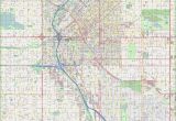 City Map Of Denver Colorado Large Detailed Street Map Of Denver
