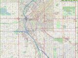 City Map Of Denver Colorado Large Detailed Street Map Of Denver