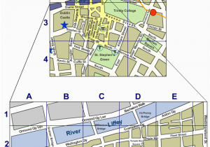 City Map Of Dublin Ireland Dublin City Centre Street Map Irishtourist Com