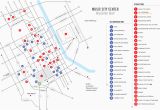 City Map Of Nashville Tennessee Walking Map Nashvillemusiccitycenter Com
