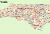 City Map Of north Carolina Road Map Of north Carolina with Cities with Names Highway Map Of