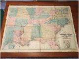 Civil War Battles In Texas Map Map Of the Seat Of War American Conflict 1866 Hand Colored Civil War