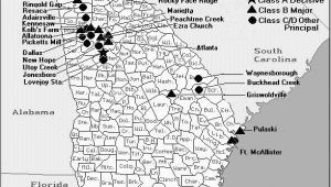 Civil War Sites In Georgia Map Related Image Maps Pinterest