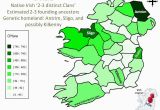 Clans Of Ireland Map O Hara Clan Genetic Homeland My Family Heritage Irish