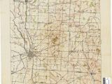 Clark County Ohio Map Ohio Historical topographic Maps Perry Castaa Eda Map Collection