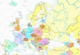 Clear Map Of Europe Map Europe Major Cities Pergoladach Co