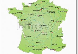 Clermont Ferrand France Map Free Map Of France