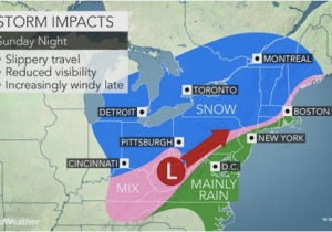Cleveland Ohio On the Map Snow Christmas Eve Could Make for Slippery Travel Conditions In