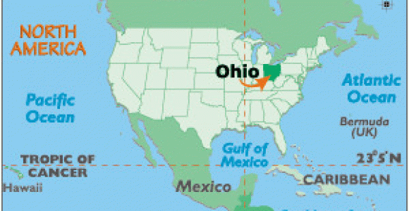 Cleveland Ohio On Us Map Ohio Map Geography Of Ohio Map Of Ohio Worldatlas Com