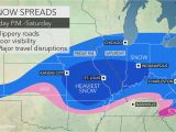 Cleveland Ohio Weather Map Snowstorm Poised to Hinder Travel From Missouri Through Ohio