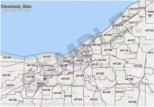 Cleveland Ohio Zip Codes Map Map Of Zip Codes In Ohio Cleveland Zip Code Map Luxury Ohio Zip