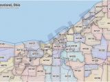 Cleveland Ohio Zip Codes Map Maps Of Cleveland Ohio area Awesome Ohio Zip Code Map Maps