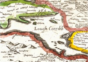 Clifden Ireland Map Leam West Leam West Oughterard Heritage