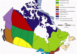 Climate Regions Of Canada Map Climate and Main Natural Resources Canada Ontario Map