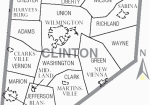 Clinton County Ohio Map File List the Radioreference Wiki