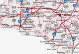 Clinton Tennessee Map Map Tennessee and north Carolina Map Of north Carolina Cities north