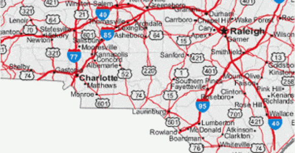 Clinton Tennessee Map Map Tennessee and north Carolina Map Of north Carolina Cities north