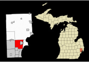 Clinton township Michigan Map List Of Michigan Locations by Per Capita Income Revolvy