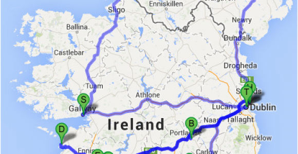 Clonmel Ireland Map the Ultimate Irish Road Trip Guide How to See Ireland In 12 Days