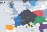 Clouds Map Europe Animation Presents the Rulers Of Europe Every Year since 400