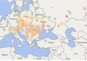 Clouds Map Europe Inverse Daily Mysterious Radioactive Cloud Over Europe