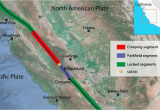 Coalinga California Map Map Of Earthquakes In California Location Map Of the San andreas