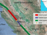 Coalinga California Map Map Of Earthquakes In California Location Map Of the San andreas