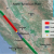 Coalinga California Map Map Of Earthquakes In California Location Map Of the San andreas
