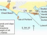 Coast to Coast Walk England Map south West Coast Path Dorset Jurassic Coast