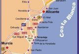 Coastal Map Of Spain Detailed Map Of East Coast Of Spain Twitterleesclub