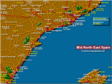 Coastal Map Of Spain Detailed Map Of East Coast Of Spain Twitterleesclub