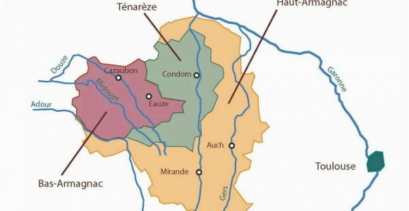 Cognac Map France the Armagnac Region France Wine Nel 2019 Wine Guide Wines E