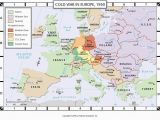 Cold War Europe Map Quiz 50 Systematic Cold War Europe Map Labeled